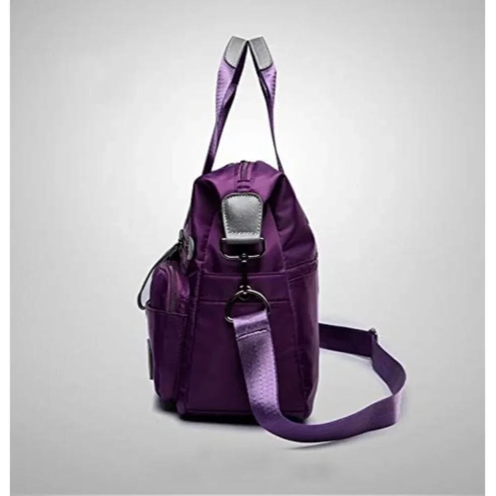 Women Oxford Cloth Waterproof Crossbody Bag Large Capacity Diaper Bag